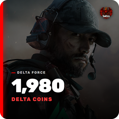 شحن 1980 Delta Coins للعبة Delta Force