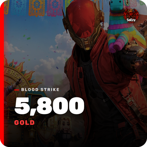 شحن 5800 Gold للعبة Blood Strike