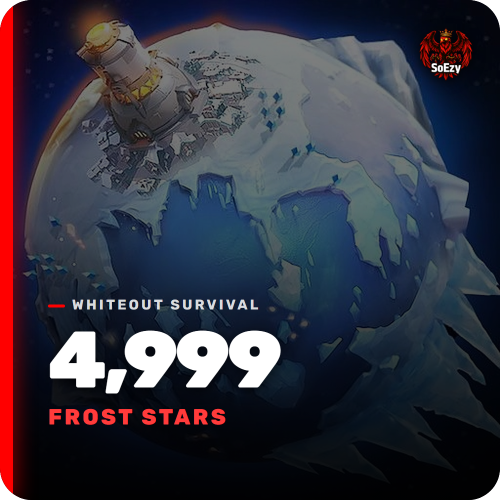 شحن 4999 Frost Stars للعبة Whiteout Survival