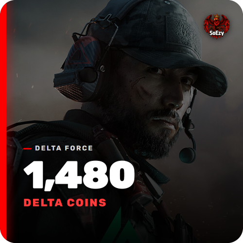 شحن 1480 Delta Coins للعبة Delta Force