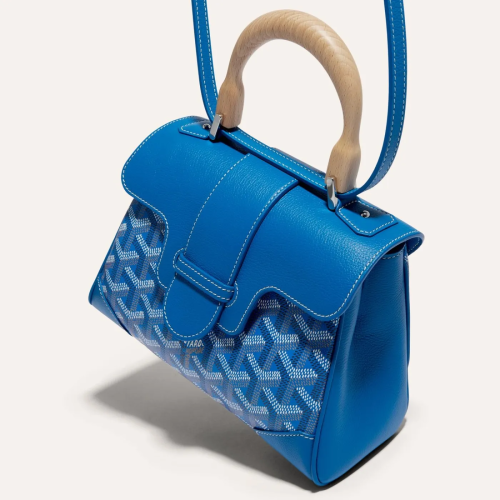 Saïgon Souple Mini Bag - أزرق