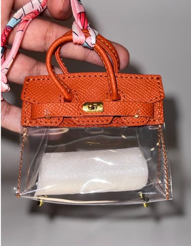 مايكرو Birkin شفاف