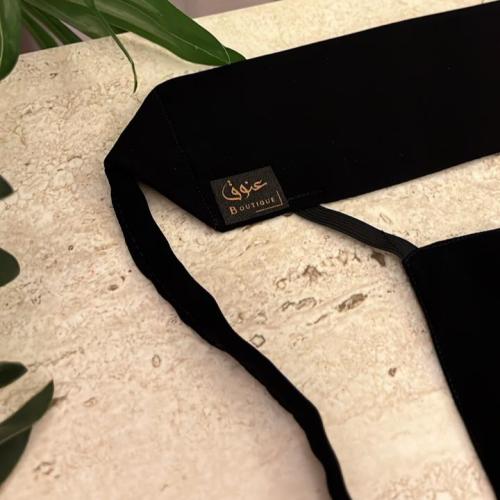 نقاب بدون مقوى مطاط واسع