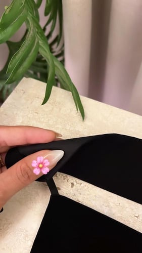 نقاب مقوى مطاط قصير