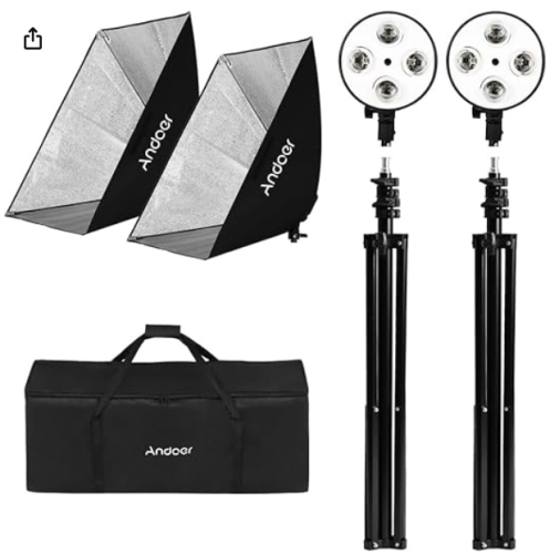 اضاءة تصوير سوفت بوكس 360w