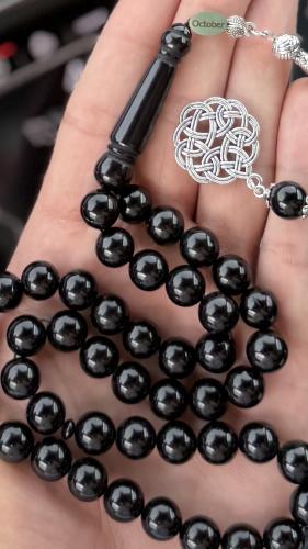 نحت حديدة / سبحة بكلايت اسود