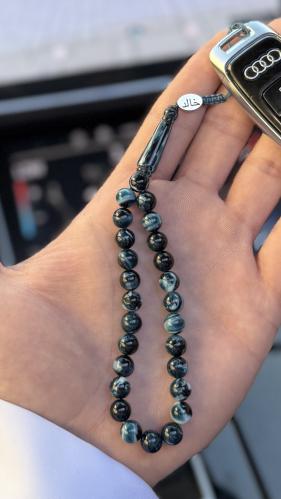 ميدالية نحت / تركواز داكن