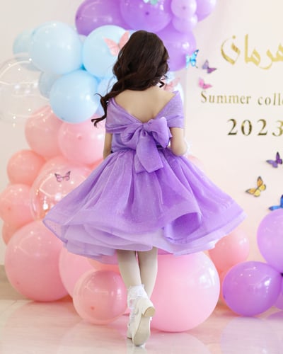 فستان بالون مبهج وبقصه مميزه