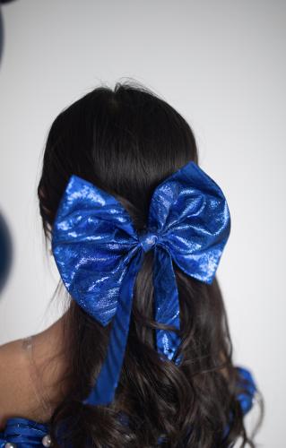 فيونكة شعر بقماش الجكارو