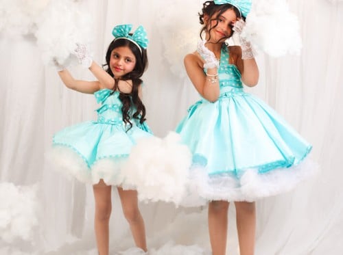 اكسسوارات شعر منقط