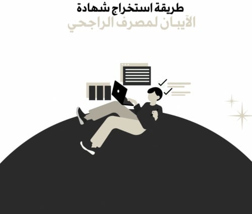 طريقة استخراج شهادة الايبان لمصرف الراجحي