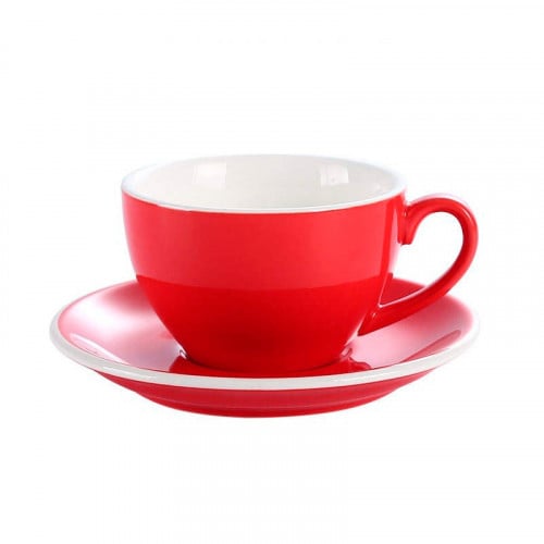 كوب قهوة أحمر 220ml