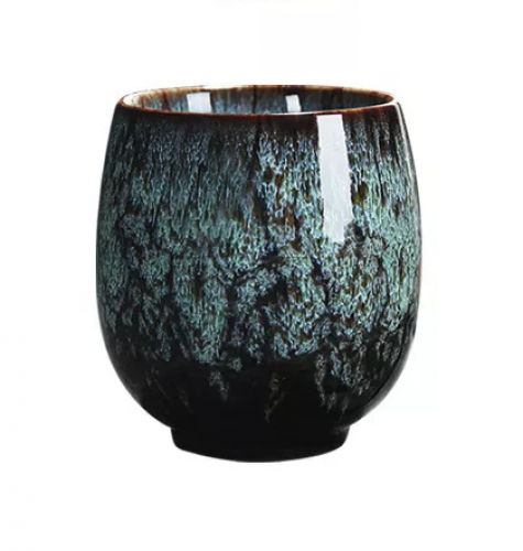 كوب سيراميك رمادي بركاني