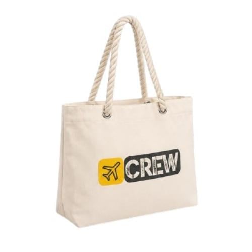 حقيبة يد قماشية " CREW "