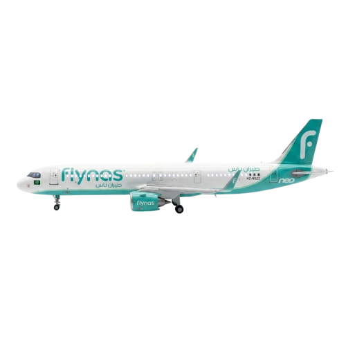 مجسم طائرة " flynas - طيران ناس " - A320neo - مع L...