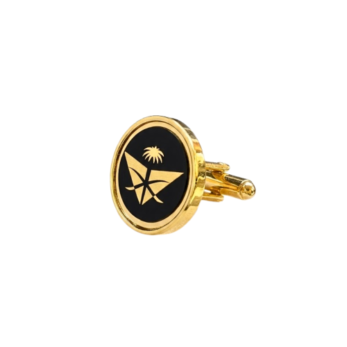 كبك بشعار " الخطوط السعودية " - ذهبي