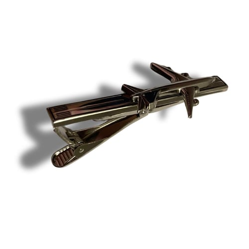 مسكة كرفتة طياره - فضي