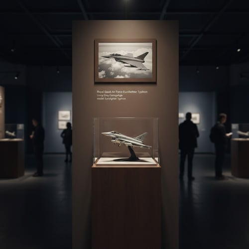 مجسم طائرة " القوات الجوية الملكية السعودية " من ط...