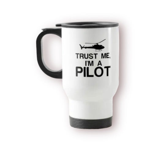 كوب طويل Trust me iam Pilot