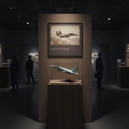 مجسم طائرة " القوات الجوية الملكية السعودية " من ط...