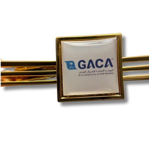 مشبك كرفته بشعار GACA