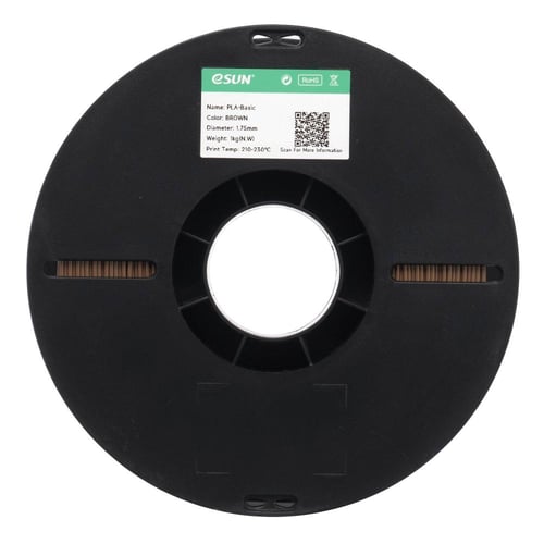 eSUN PLA Basic (Brown) 3D Filament 1.75Ø, 1kg