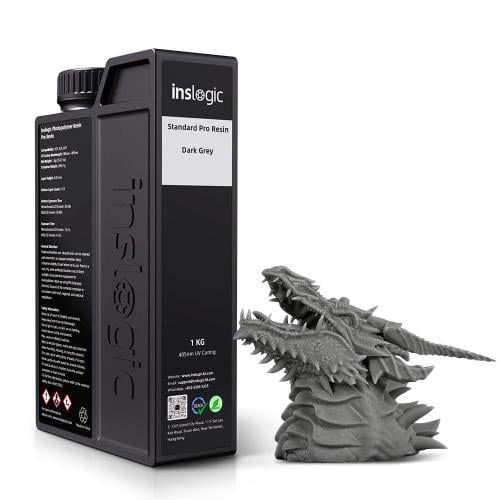 Inslogic Standard Pro Resin (Dark Grey) For LCD 3D...