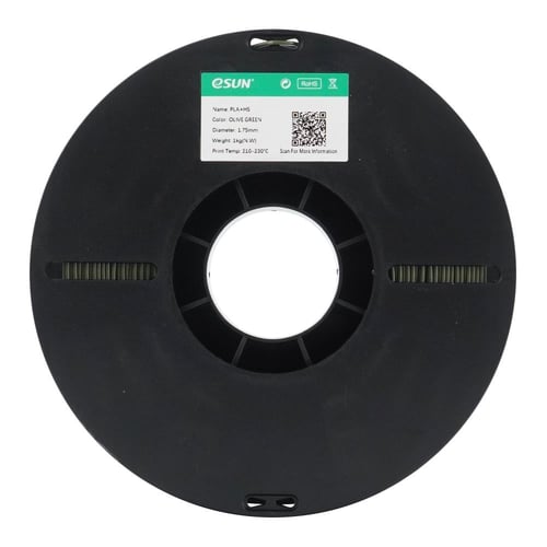 eSUN PLA+ HS (Olive Green) 3D Filament 1.75Ø, 1kg