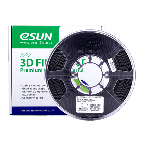 eSUN eASA (Black) 3D Filament 1.75Ø, 1kg