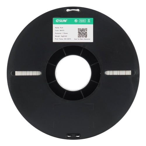 eSUN PLA+ (White) 3D Filament 1.75Ø, 1kg