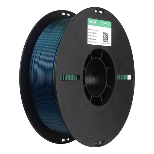 eSUN eSilk-PLA Magic (Blue&Green) 3D Filament 1.75...