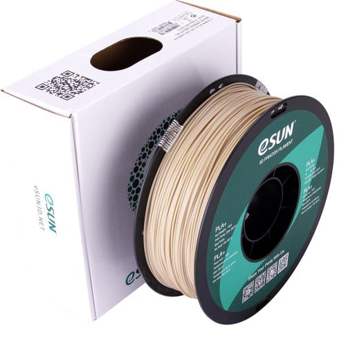 eSUN PLA+ (Bone White) 3D Filament 1.75Ø, 1kg