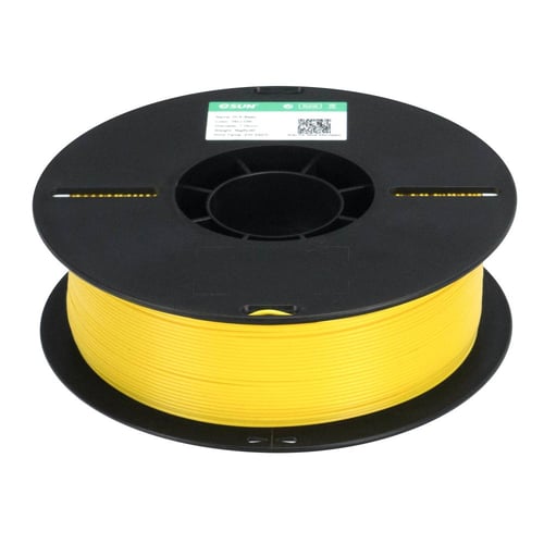 eSUN PLA Basic (Yellow) 3D Filament 1.75Ø, 1kg