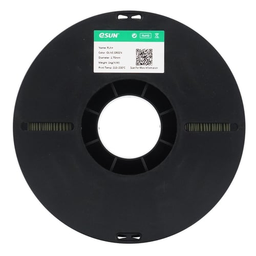 eSUN PLA+ (Olive Green) 3D Filament 1.75Ø, 1kg