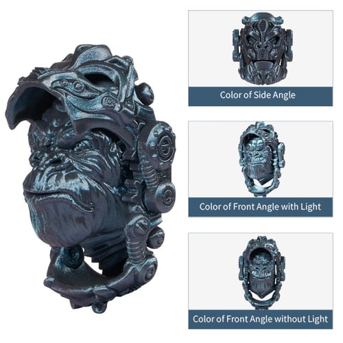 Zahi Burnt titanium PLA (Blue) 3D Filament 1.75Ø,...