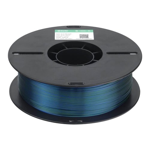 eSUN eSilk-PLA Magic (Blue&Green) 3D Filament 1.75...