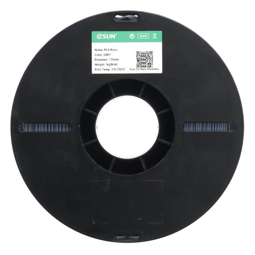 eSUN PLA Basic (Grey) 3D Filament 1.75Ø, 1kg