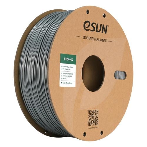 eSUN ABS+ HS (Silver) 3D Filament 1.75Ø, 1kg