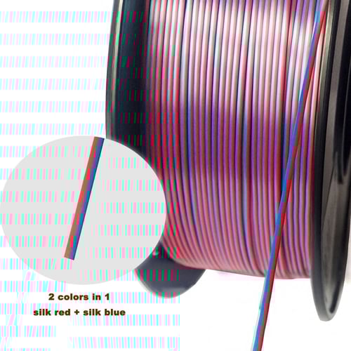 R3D Magic PLA (Red-Blue) 3D Printing Filament 1.75...