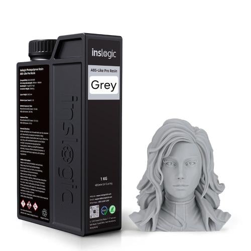 Inslogic ABS-Like Pro Resin (Grey) For LCD 3D Prin...