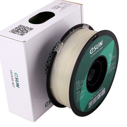 eSUN PLA (Natural) 3D Filament 1.75Ø, 1kg, Natural