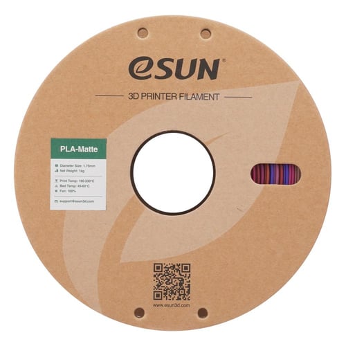 eSUN ePLA-Matte Rainbow (Fruit Candy) 3D Filament...