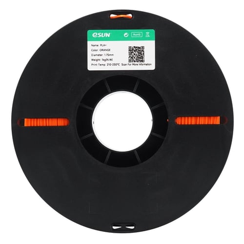 eSUN PLA+ (Orange) 3D Filament 1.75Ø, 1kg