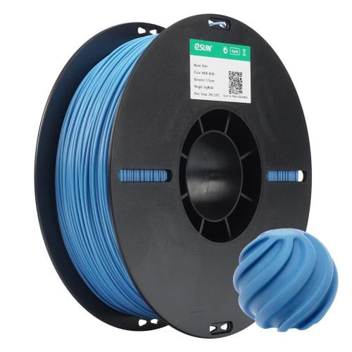 eSUN PLA+ HS (Haze Blue) 3D Filament 1.75Ø, 1kg