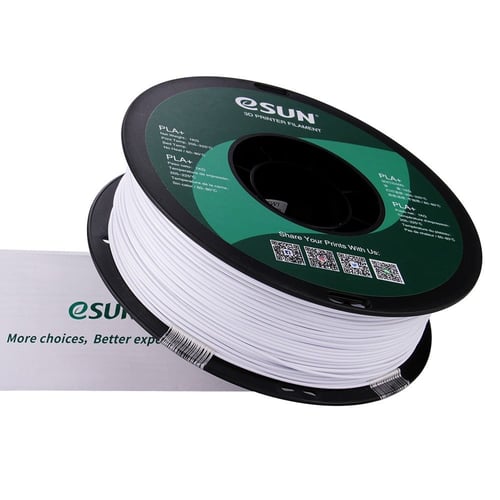 eSUN PLA+ (Cold White) 3D Filament 1.75Ø, 1kg