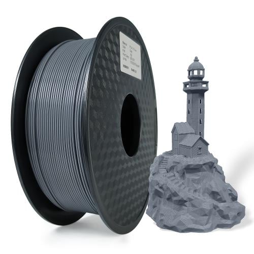 Hello3D PLA (Grey) 3D Filament 1.75Ø, 1kg