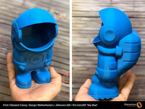 Fillamentum PLA Extrafill (Sky Blue) 3D Printing F...