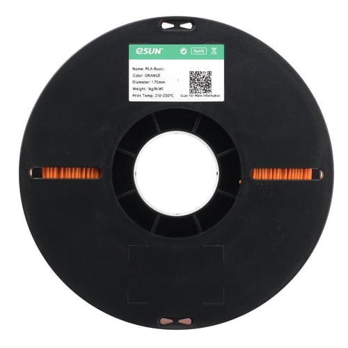 eSUN PLA Basic (Orange) 3D Filament 1.75Ø, 1kg