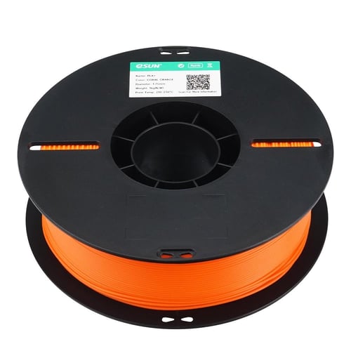 eSUN PLA+ (Coral Orange) 3D Filament 1.75Ø, 1kg