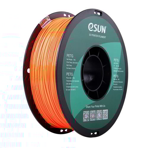 eSUN PETG (Solid Orange) 3D Filament 1.75Ø, 1kg